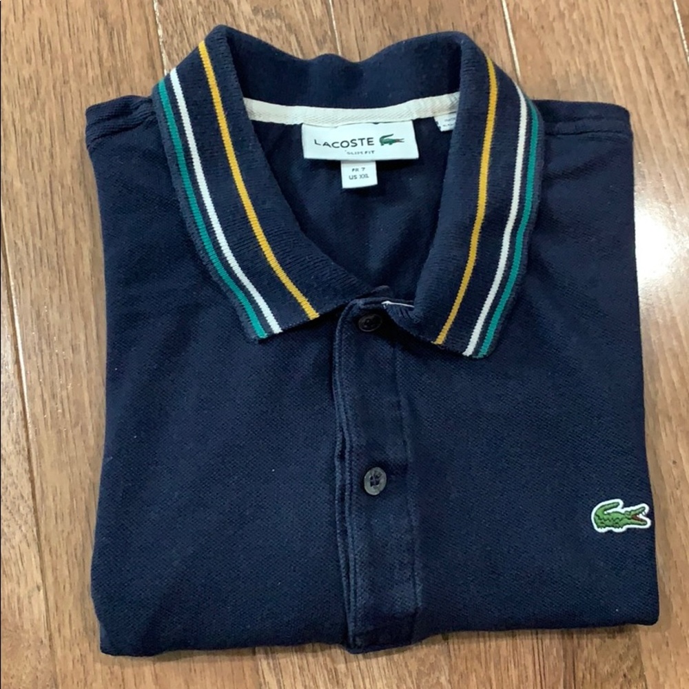 Navy blue men shirt from Lacoste